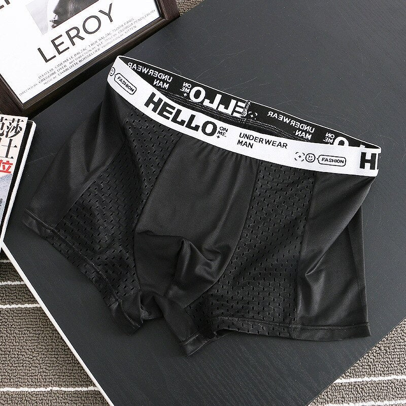 Boxer hello mesh noir