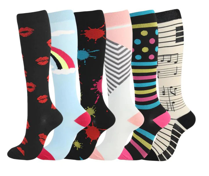 Chaussettes de compression (3 achetées = 3 offertes)